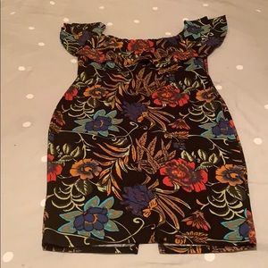 Off the shoulder dress